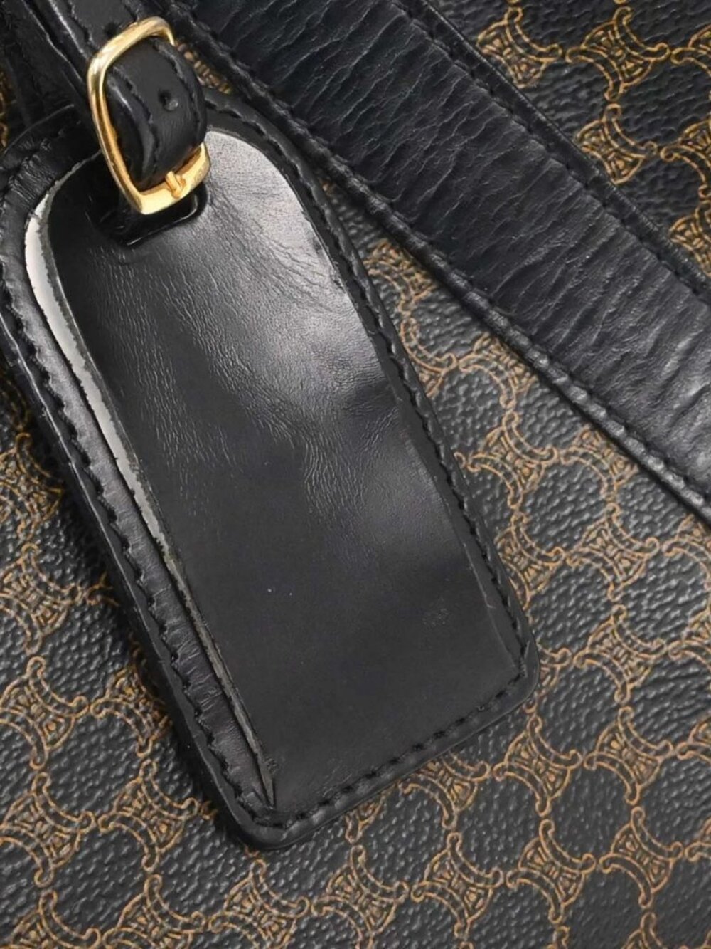 Celine Black Macadam Duffle Handbag 196943 - Picture 8 of 16